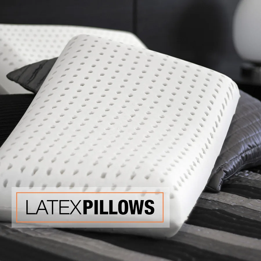 Latex pillows for premium comfort